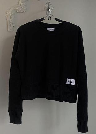 Худі calvin klein jeans чорний