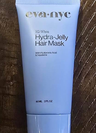 Дорожній об'єм зволожувальна маска-желе для волосся eva nyc h2-whoa hydra-jelly mask 60 мл оригінал