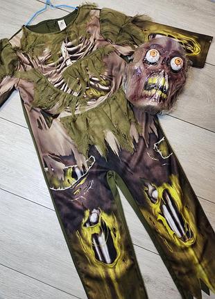 Костюм зомби хелловин halloween