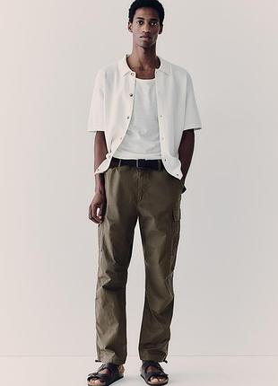 Мужские брюки-карго h&amp;m regular fit ripstop