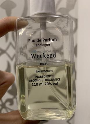 Burberry weekend for women  парфумована вода 50 ml залишок флакона  зі 100 мл