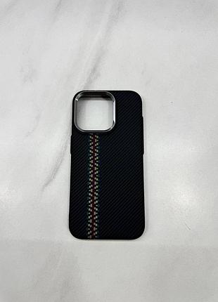Карбоновий чохол на iphone 15 pro з magsafe