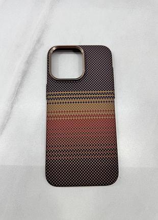 Карбоновий чохол на iphone 15 pro max з magsafe