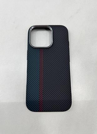 Карбоновий чохол на iphone 16 pro з magsafe