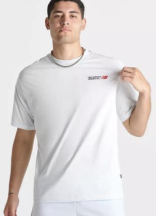 Мужская оригинальная хлопковая футболка new balance oversize xl