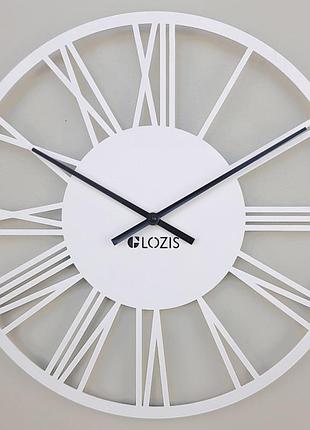 Часы настенные glozis rome b-023 white