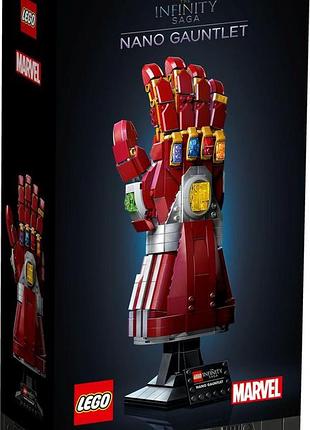 Лего супергерої марвел - нанорукавиця [lego marvel super heroes 76223 nano gauntlet]