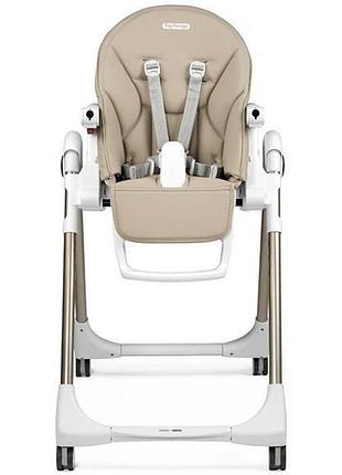 Стільчик для годування peg-perego prima pappa follow me бежевий (ih01000000bl06)