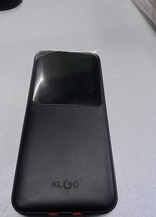 Універсальний зовнішній акумулятор повербанк б/у klgo kp-44 10000 mah
