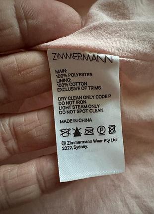Плаття zimmermann plissé chlffon. 7