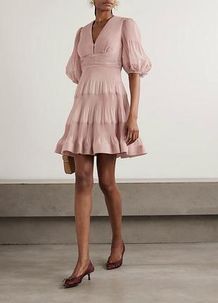 Плаття zimmermann plissé chlffon.