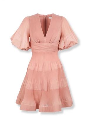 Плаття zimmermann plissé chlffon. 2