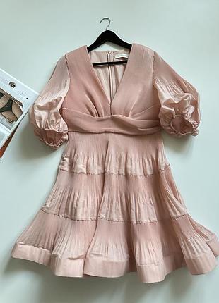 Плаття zimmermann plissé chlffon. 4