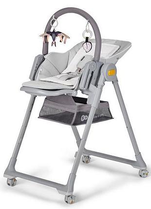 Стільчик для годування kinderkraft lastree сірий (khlast00gry0000)