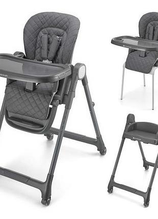 Стільчик для годування kinderkraft tulo grey (khtulo00gry0000)