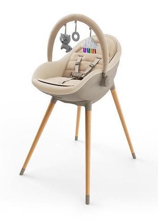 Стільчик для годування 2 в 1 kinderkraft fini up beige (khfiniupbeg0000)