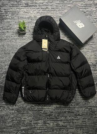 Пуховик nike acg черный