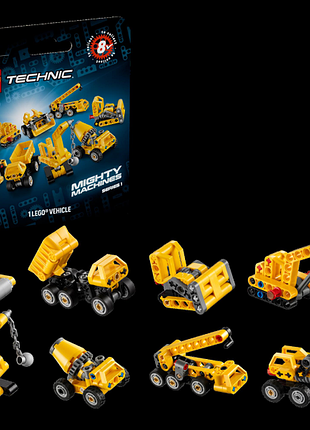 Конструктор lego® technic мощные машины (42233)