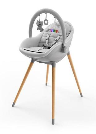 Стільчик для годування 2 в 1 kinderkraft fini up grey (khfiniupgry0000)