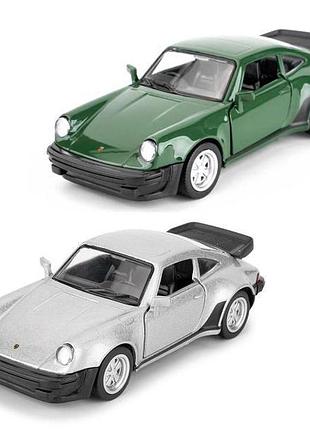 Автомодель - porsche 911 turbo 3.3 1978 (сірий, темно-зелений)