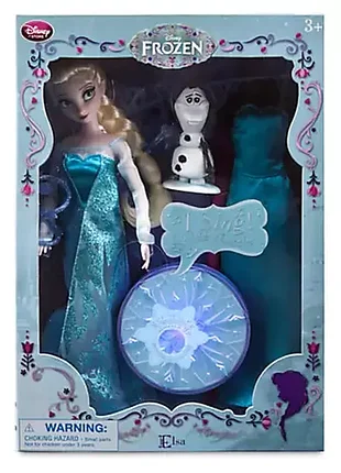 Кукла эльза певица
