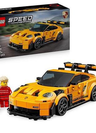 Конструктор lego speed champions суперкар porsche 911 gt3 rs 348 деталей (77239)
