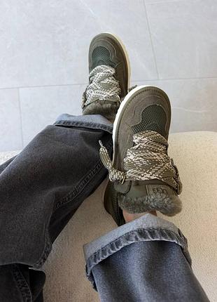 Ugg lowmel sneakers moss green 7