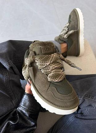 Ugg lowmel sneakers moss green 2