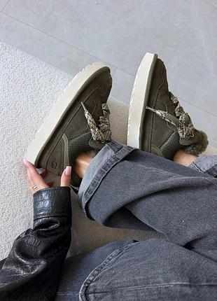 Ugg lowmel sneakers moss green 6