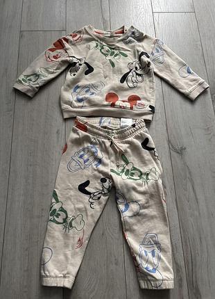 Костюм h&m disney mickey mouse 92