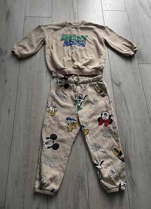 Костюм h&m з утепленням disney mickey mouse