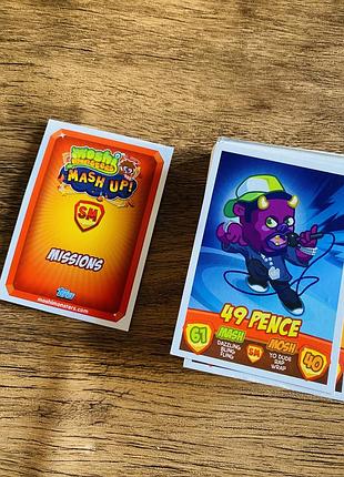Колекційні ігрові картки moshi monsters mash up! від компанії topps.