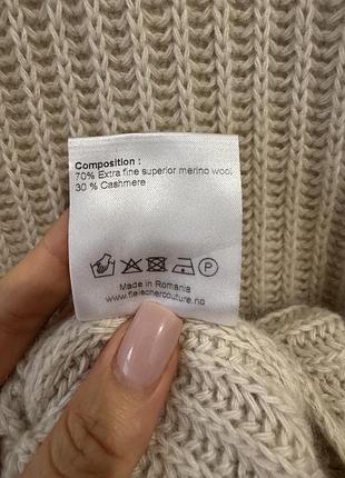Кашеміровий светр fleischer couture 4