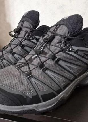 Треккинговые кроссовки salomon gore-tex