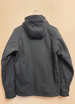 Куртка чоловіча columbia softshell чорна 2