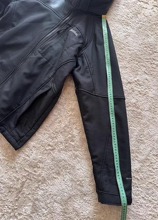 Куртка чоловіча columbia softshell чорна 5