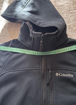 Куртка чоловіча columbia softshell чорна 3