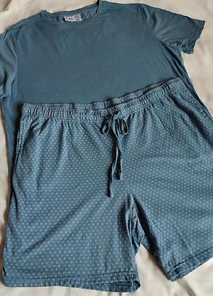 Пижамный костюм домашняя одежда большого размера up fashion