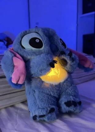 М'яка іграшка disney стіч нічник інтерактивний