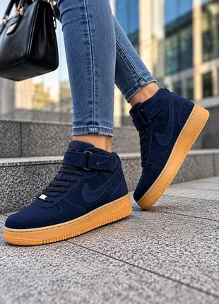 Кроссовки nike air force 1 высокие nike air force 1 high, nike dunk, nike air jordan 1, nike blazer, nike terminator, nike court vision, nike air ship