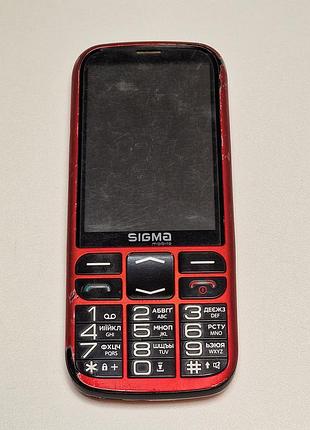 Телефон sigma comfort 50 cf211 optima на запчастини
