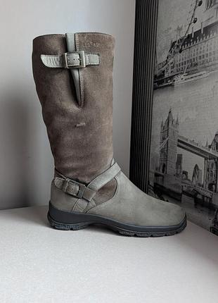 Сапоги legero (5/наш 38) женские мембрана gore-tex с нат. замши и нубука зима