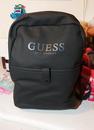 Новый оригинал рюкзак сумка guess черный рюкзак guess los angeles модель guess franco.