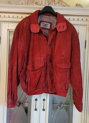Модная  куртка из замши. xxl-3xl