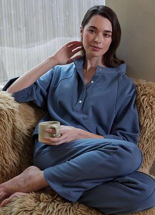 Спортивний костюм cyberjammies lounge 5794-5796 зі светра та штанів-джогерів синій