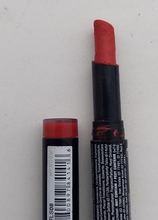 Помада для губ nyx full throttle lipstick, тон 08 2