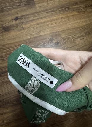 Льняні штани zara 🍀 xs/s 3