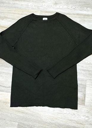 Чоловічий брендовий светр zara, розмір l.
