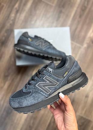 Стильные кроссовки new balance 574 x cordura black