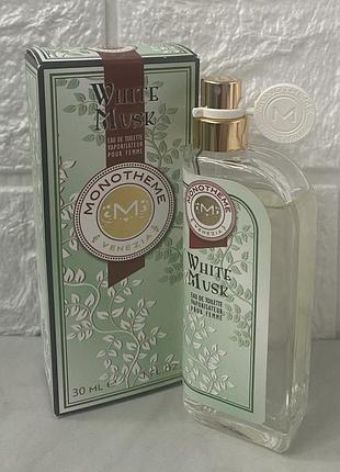 White musk 30 мл жіноча туалетна вода